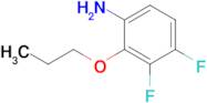 3,4-Difluoro-2-propoxyaniline