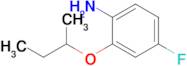 2-(Sec-butoxy)-4-fluoroaniline