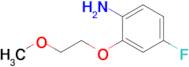 4-Fluoro-2-(2-methoxyethoxy)aniline