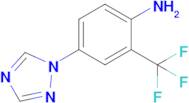 4-(1h-1,2,4-Triazol-1-yl)-2-(trifluoromethyl)aniline