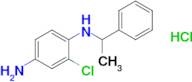 2-Chloro-n1-(1-phenylethyl)benzene-1,4-diamine hydrochloride