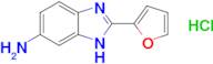 2-(furan-2-yl)-1H-1,3-benzodiazol-6-amine hydrochloride
