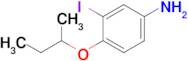 4-(Sec-butoxy)-3-iodoaniline