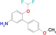 6-(Difluoromethoxy)-4'-methoxy-[1,1'-biphenyl]-3-amine