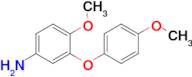 4-Methoxy-3-(4-methoxyphenoxy)aniline