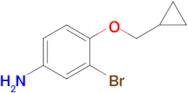 3-Bromo-4-(cyclopropylmethoxy)aniline