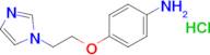 4-(2-(1h-Imidazol-1-yl)ethoxy)aniline hydrochloride