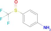 4-((Trifluoromethyl)sulfinyl)aniline