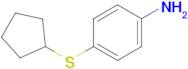 4-(Cyclopentylthio)aniline