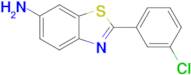 2-(3-Chlorophenyl)benzo[d]thiazol-6-amine