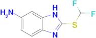 2-((Difluoromethyl)thio)-1h-benzo[d]imidazol-6-amine