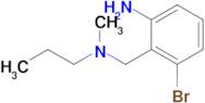 3-Bromo-2-((methyl(propyl)amino)methyl)aniline