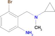 3-Bromo-2-((cyclopropyl(methyl)amino)methyl)aniline