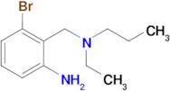 3-Bromo-2-((ethyl(propyl)amino)methyl)aniline