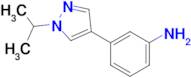 3-(1-Isopropyl-1h-pyrazol-4-yl)aniline