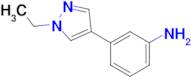 3-(1-Ethyl-1h-pyrazol-4-yl)aniline