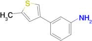 3-(5-Methylthiophen-3-yl)aniline