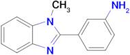 3-(1-Methyl-1h-benzo[d]imidazol-2-yl)aniline