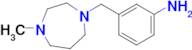 3-((4-Methyl-1,4-diazepan-1-yl)methyl)aniline