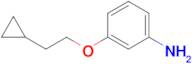 3-(2-Cyclopropylethoxy)aniline