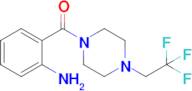 (2-Aminophenyl)(4-(2,2,2-trifluoroethyl)piperazin-1-yl)methanone