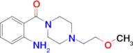 (2-Aminophenyl)(4-(2-methoxyethyl)piperazin-1-yl)methanone