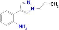 2-(1-Propyl-1h-pyrazol-4-yl)aniline