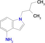 1-(2-Methylbutyl)-1h-indol-4-amine
