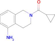 (5-Amino-3,4-dihydroisoquinolin-2(1h)-yl)(cyclopropyl)methanone