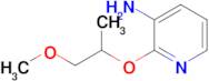 2-((1-Methoxypropan-2-yl)oxy)pyridin-3-amine