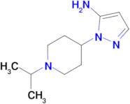 1-(1-Isopropylpiperidin-4-yl)-1h-pyrazol-5-amine