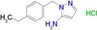 1-(4-Ethylbenzyl)-1h-pyrazol-5-amine hydrochloride