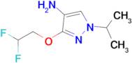 3-(2,2-Difluoroethoxy)-1-isopropyl-1h-pyrazol-4-amine