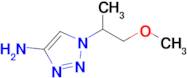 1-(1-Methoxypropan-2-yl)-1h-1,2,3-triazol-4-amine