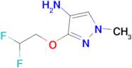 3-(2,2-Difluoroethoxy)-1-methyl-1h-pyrazol-4-amine