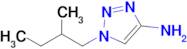 1-(2-Methylbutyl)-1h-1,2,3-triazol-4-amine