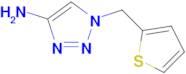 1-(Thiophen-2-ylmethyl)-1h-1,2,3-triazol-4-amine