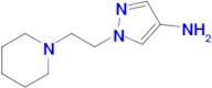 1-(2-(Piperidin-1-yl)ethyl)-1h-pyrazol-4-amine