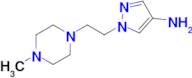 1-(2-(4-Methylpiperazin-1-yl)ethyl)-1h-pyrazol-4-amine