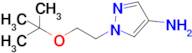 1-(2-(Tert-butoxy)ethyl)-1h-pyrazol-4-amine