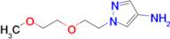 1-(2-(2-Methoxyethoxy)ethyl)-1h-pyrazol-4-amine