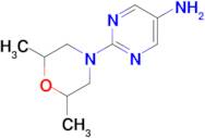 2-(2,6-Dimethylmorpholino)pyrimidin-5-amine