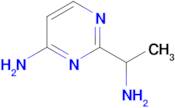 2-(1-Aminoethyl)pyrimidin-4-amine