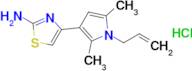 4-(1-Allyl-2,5-dimethyl-1h-pyrrol-3-yl)thiazol-2-amine hydrochloride