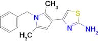 4-(1-Benzyl-2,5-dimethyl-1h-pyrrol-3-yl)thiazol-2-amine