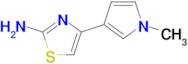 4-(1-Methyl-1h-pyrrol-3-yl)thiazol-2-amine