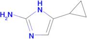 5-cyclopropyl-1H-imidazol-2-amine