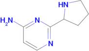 2-(Pyrrolidin-2-yl)pyrimidin-4-amine