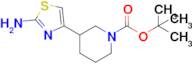 Tert-butyl 3-(2-aminothiazol-4-yl)piperidine-1-carboxylate