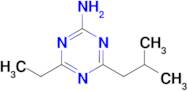 4-Ethyl-6-isobutyl-1,3,5-triazin-2-amine